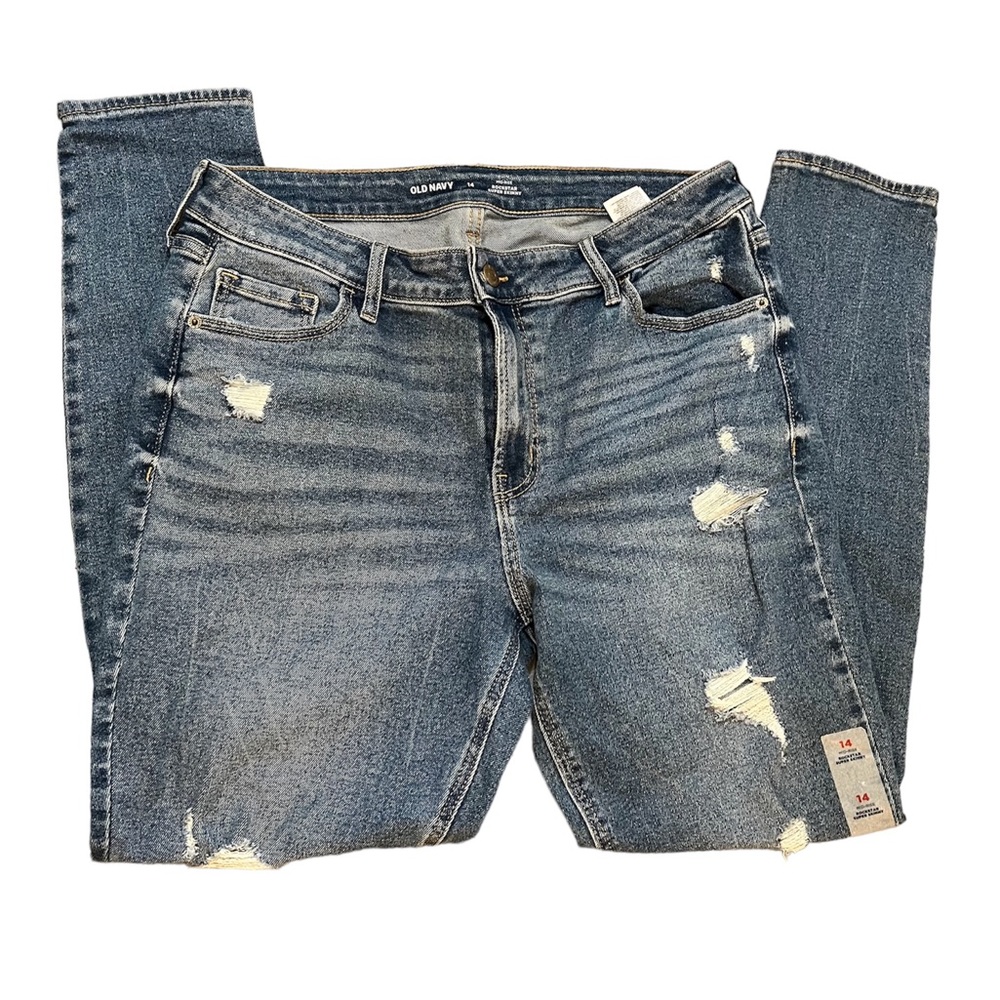 NWT Old Navy Rockstar Skinny jeans 14